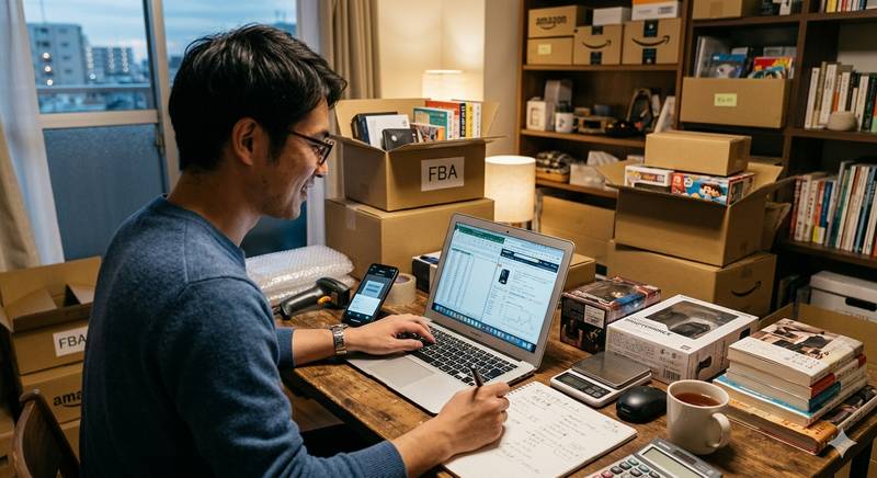 せどり月3万円の収支シミュレーション