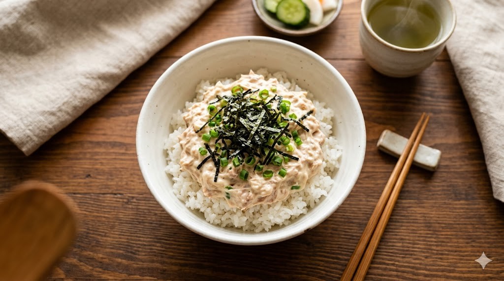ツナマヨ丼 - ツナとマヨネーズのごはん