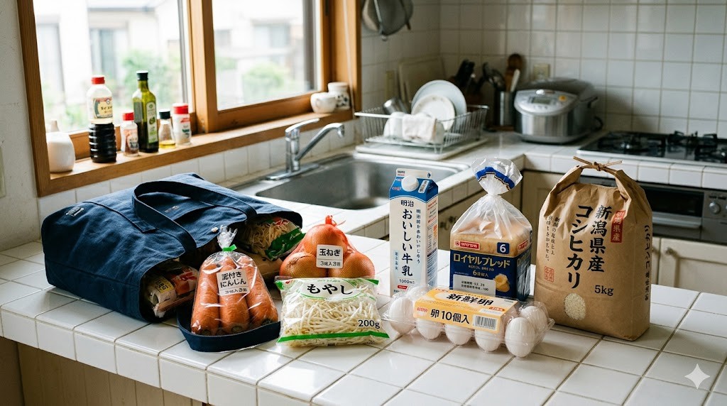 ひとり親家庭の食費の内訳|週1まとめ買いで月3〜5万円に収める